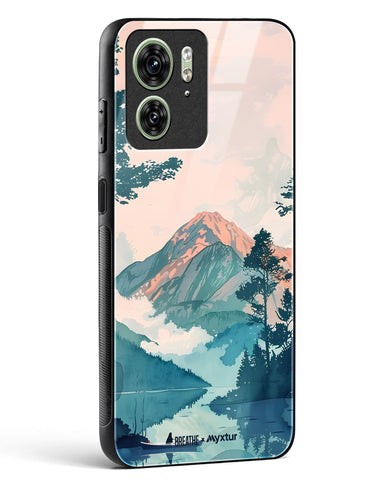 Placid Lake [BREATHE] Glass Case Phone Cover (Motorola)