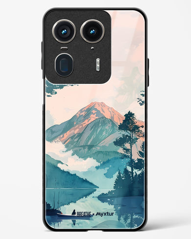 Placid Lake [BREATHE] Glass Case Phone Cover (Motorola)