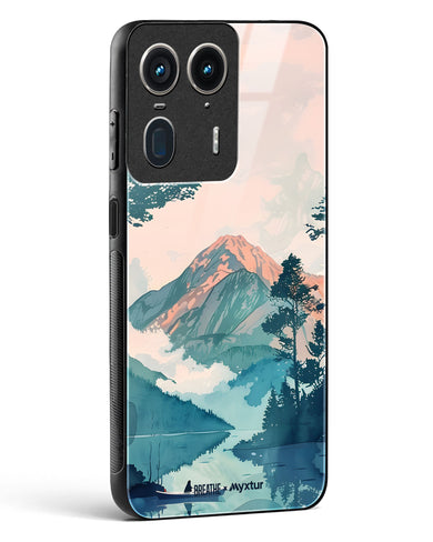 Placid Lake [BREATHE] Glass Case Phone Cover (Motorola)