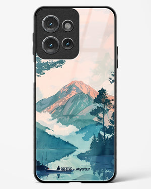 Placid Lake [BREATHE] Glass Case Phone Cover (Motorola)