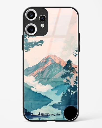 Placid Lake [BREATHE] Glass Case Phone Cover (Nothing)