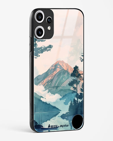 Placid Lake [BREATHE] Glass Case Phone Cover (Nothing)