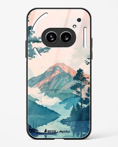 Placid Lake [BREATHE] Glass Case Phone Cover (Nothing)