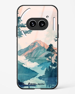 Placid Lake [BREATHE] Glass Case Phone Cover (Nothing)