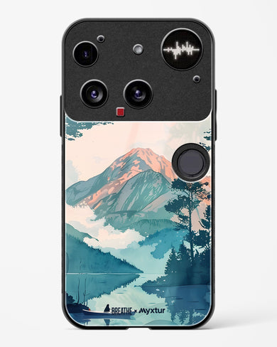 Placid Lake [BREATHE] Glass Case Phone Cover (Nothing)