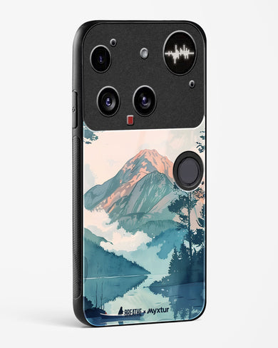 Placid Lake [BREATHE] Glass Case Phone Cover (Nothing)
