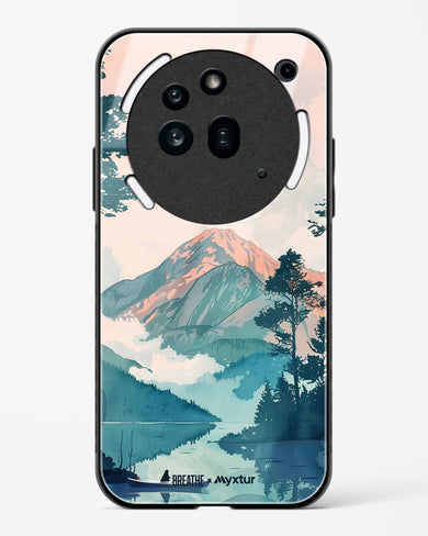 Placid Lake [BREATHE] Glass Case Phone Cover (Nothing)