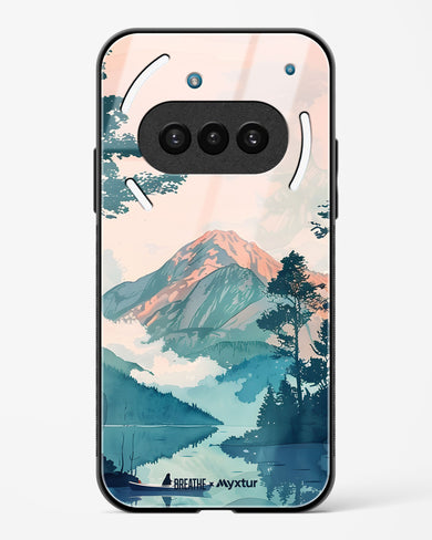 Placid Lake [BREATHE] Glass Case Phone Cover (Nothing)