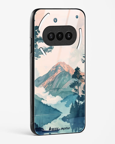 Placid Lake [BREATHE] Glass Case Phone Cover (Nothing)