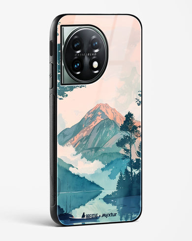 Placid Lake [BREATHE] Glass Case Phone Cover (OnePlus)