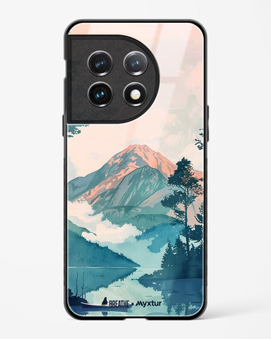 Placid Lake [BREATHE] Glass Case Phone Cover (OnePlus)