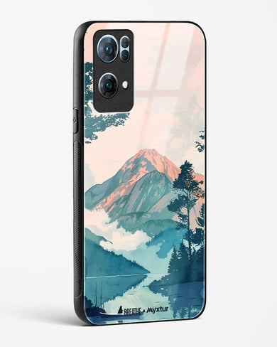 Placid Lake [BREATHE] Glass Case Phone Cover (Oppo)