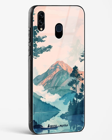 Placid Lake [BREATHE] Glass Case Phone Cover (Samsung)