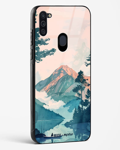 Placid Lake [BREATHE] Glass Case Phone Cover (Samsung)