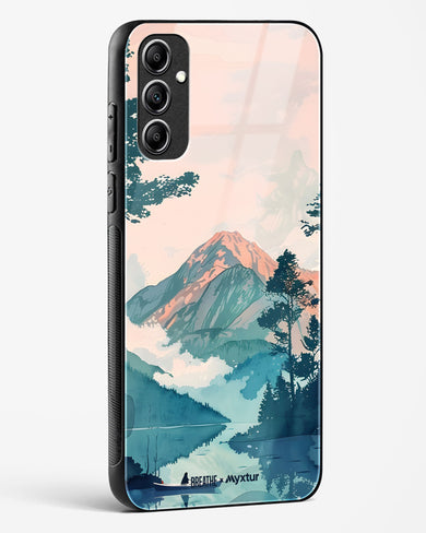 Placid Lake [BREATHE] Glass Case Phone Cover (Samsung)