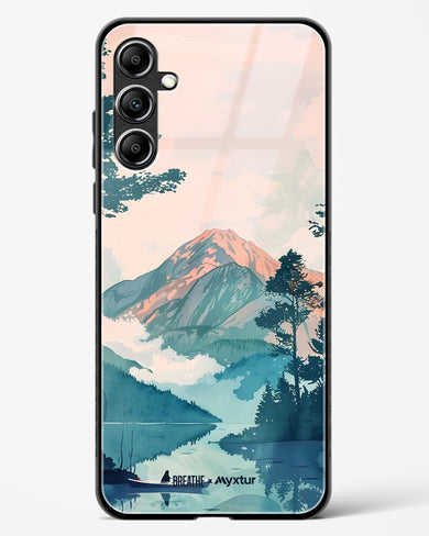 Placid Lake [BREATHE] Glass Case Phone Cover (Samsung)