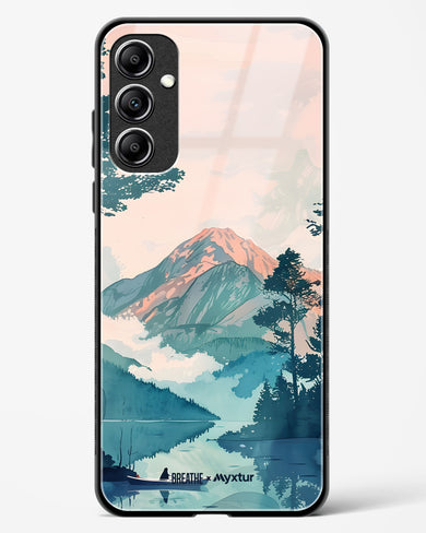 Placid Lake [BREATHE] Glass Case Phone Cover (Samsung)