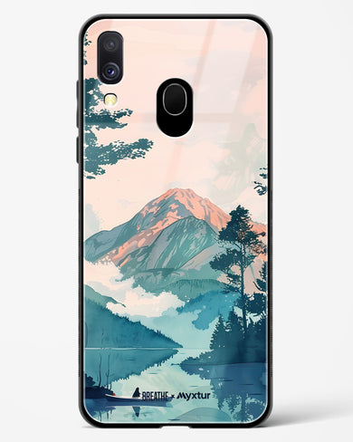 Placid Lake [BREATHE] Glass Case Phone Cover (Samsung)