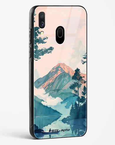 Placid Lake [BREATHE] Glass Case Phone Cover (Samsung)