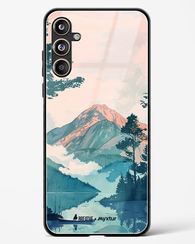 Placid Lake [BREATHE] Glass Case Phone Cover (Samsung)