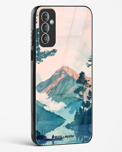 Placid Lake [BREATHE] Glass Case Phone Cover (Samsung)