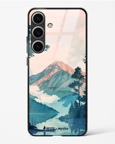 Placid Lake [BREATHE] Glass Case Phone Cover (Samsung)