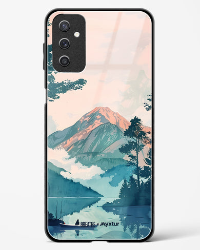 Placid Lake [BREATHE] Glass Case Phone Cover (Samsung)