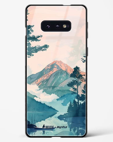 Placid Lake [BREATHE] Glass Case Phone Cover (Samsung)