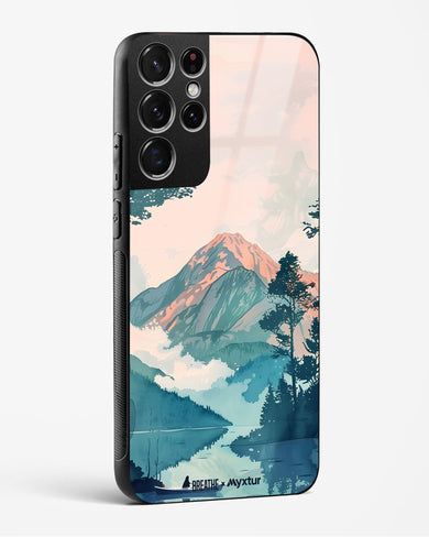 Placid Lake [BREATHE] Glass Case Phone Cover (Samsung)