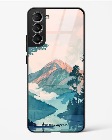 Placid Lake [BREATHE] Glass Case Phone Cover (Samsung)