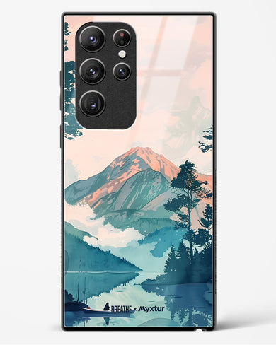 Placid Lake [BREATHE] Glass Case Phone Cover (Samsung)