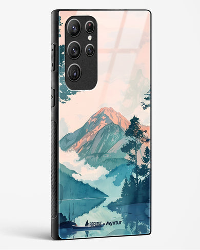 Placid Lake [BREATHE] Glass Case Phone Cover (Samsung)