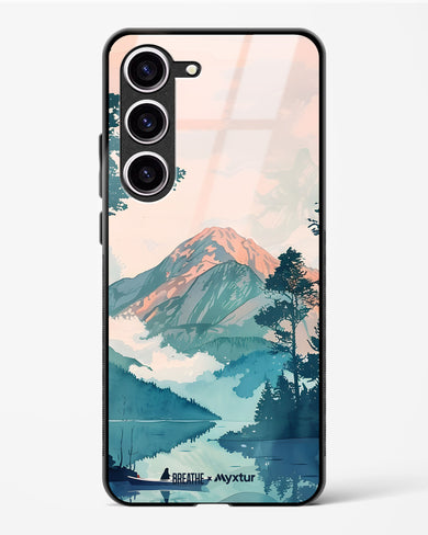 Placid Lake [BREATHE] Glass Case Phone Cover (Samsung)
