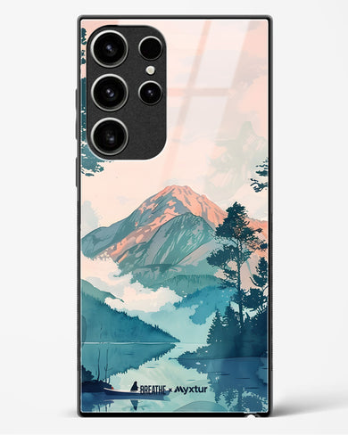 Placid Lake [BREATHE] Glass Case Phone Cover (Samsung)