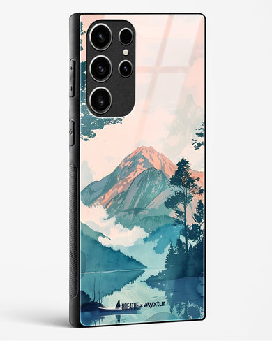 Placid Lake [BREATHE] Glass Case Phone Cover (Samsung)