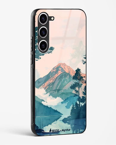 Placid Lake [BREATHE] Glass Case Phone Cover (Samsung)