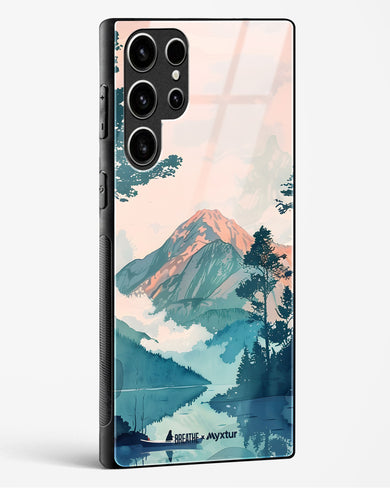 Placid Lake [BREATHE] Glass Case Phone Cover (Samsung)