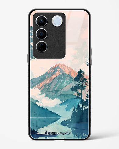 Placid Lake [BREATHE] Glass Case Phone Cover (Vivo)