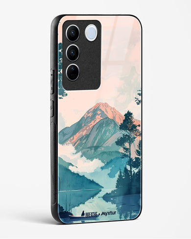 Placid Lake [BREATHE] Glass Case Phone Cover (Vivo)