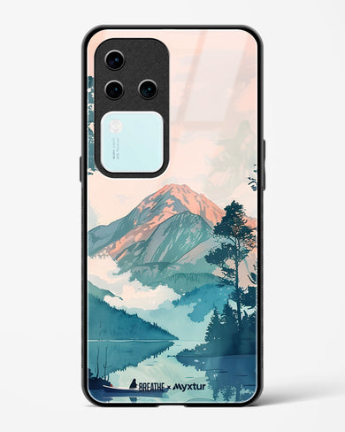 Placid Lake [BREATHE] Glass Case Phone Cover (Vivo)