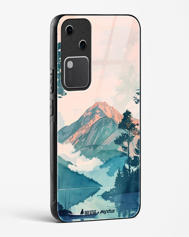 Placid Lake [BREATHE] Glass Case Phone Cover (Vivo)