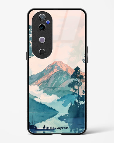 Placid Lake [BREATHE] Glass Case Phone Cover (Vivo)