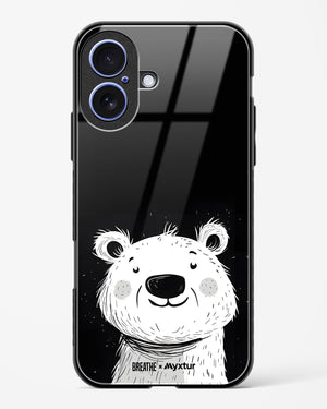 Polar Bear [BREATHE] Glass Case Phone Cover (Apple)