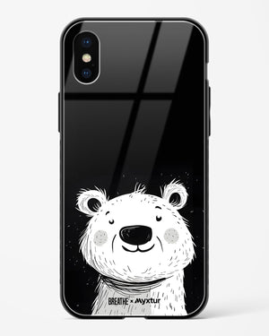 Polar Bear [BREATHE] Glass Case Phone Cover (Apple)