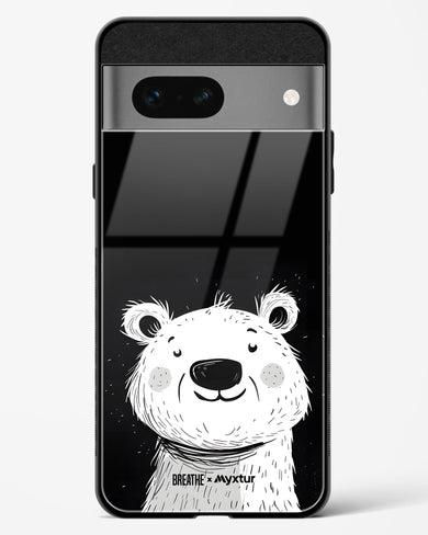 Polar Bear [BREATHE] Glass Case Phone Cover (Google)