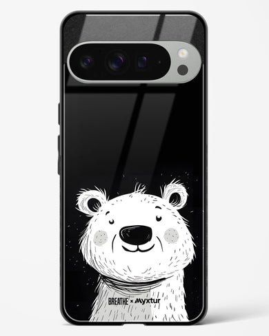 Polar Bear [BREATHE] Glass Case Phone Cover (Google)