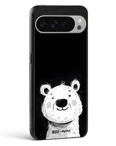 Polar Bear [BREATHE] Glass Case Phone Cover (Google)