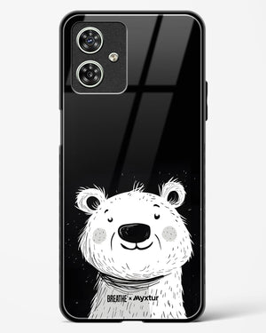 Polar Bear [BREATHE] Glass Case Phone Cover (Motorola)