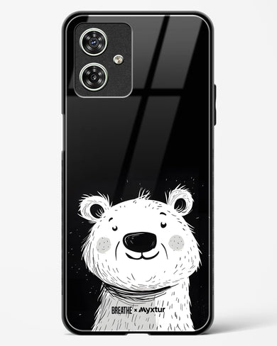 Polar Bear [BREATHE] Glass Case Phone Cover (Motorola)