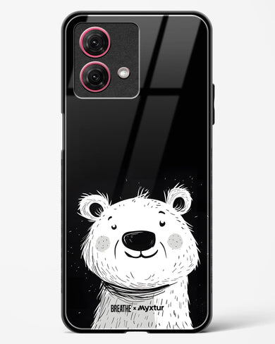Polar Bear [BREATHE] Glass Case Phone Cover (Motorola)